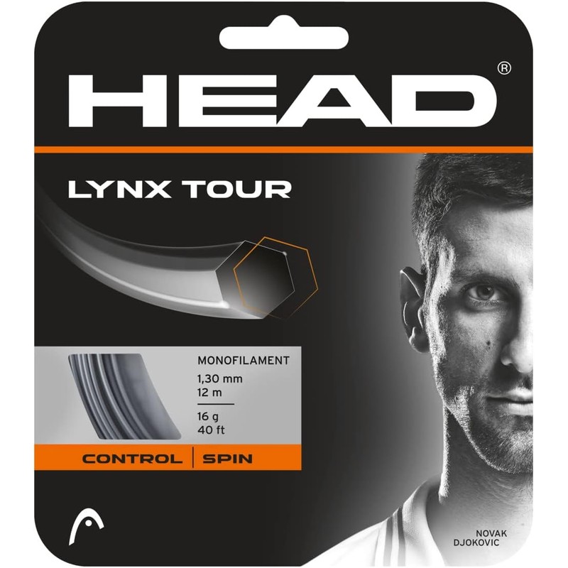 HEAD - Cuerda de Tenis Unisex para Adultos Lynx Tour