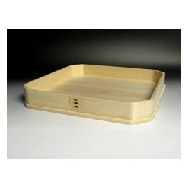 Ise - Miyachu - Orishiki Yoshino Cypress 9 inch Width 27.9 cm Depth 27.9 cm Height 3.7 cm