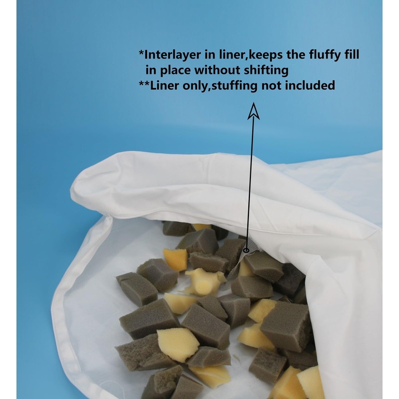 EechicSpace Dog Bed Inner Liner Replacement with Inter Layer Not