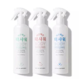 Nature Republic 네이처리퍼블릭 매끈매끈 때 샤워 300ml (코튼/복숭아/피톤치드) [피톤치드] Nature Republic Smooth Exfoliating Shower 300ml (Cotton/Peach/Phi-ton-chi) [Phi-ton-chi]