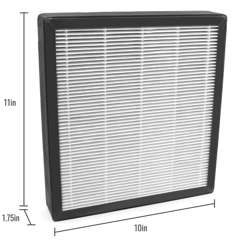 Habitat 280a(e) Air Purifier Replacement Filter HEPA 13, Activated Carbon