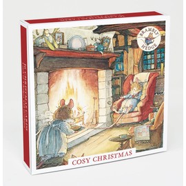Museums & Galleries Christmas Cards Pack of 16 - Cosy Christmas - Brambly Hedge - Eco-Friendly and Recyclable
