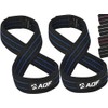 AQF Figure 8 Lifting Straps, Anti Slip Gym Wrist Supports