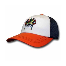Hooey"Nana" Ladies Orange/White/Navy Adjustable Snapback Trucker Hat - 1679T-ORNV