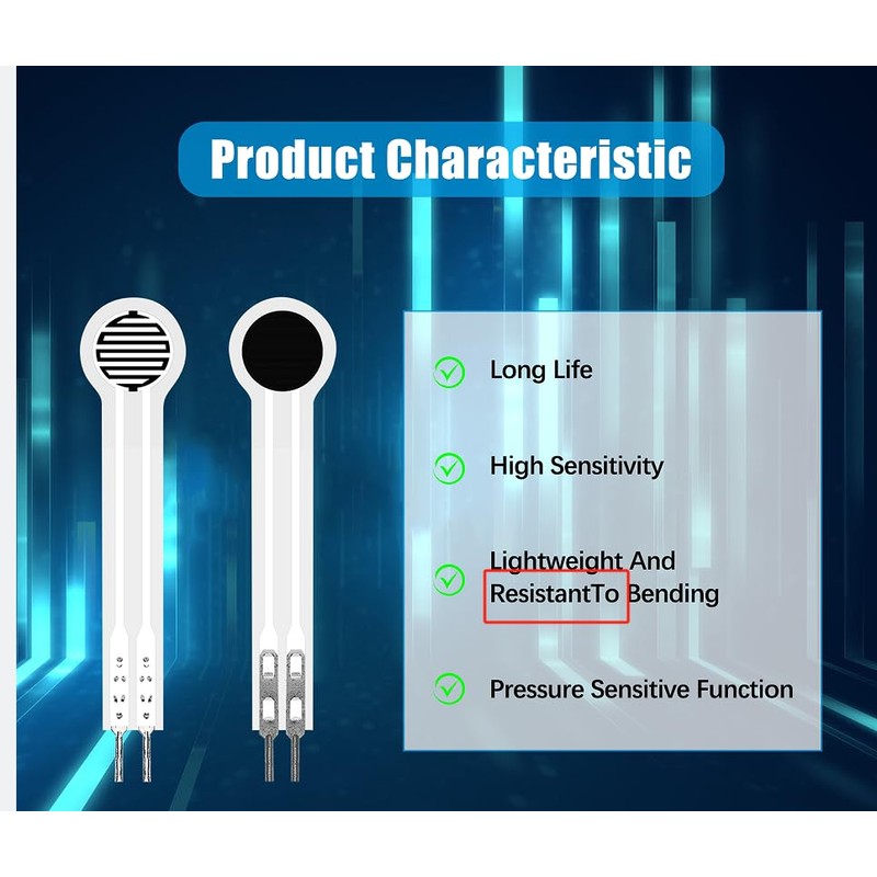 DF9-40 Force Sensor, Pressure Sensor, Thin Film Pressure Sensors, Force