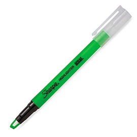 SHARPIE Clear View Highlighter Stick, Green (1950758)
