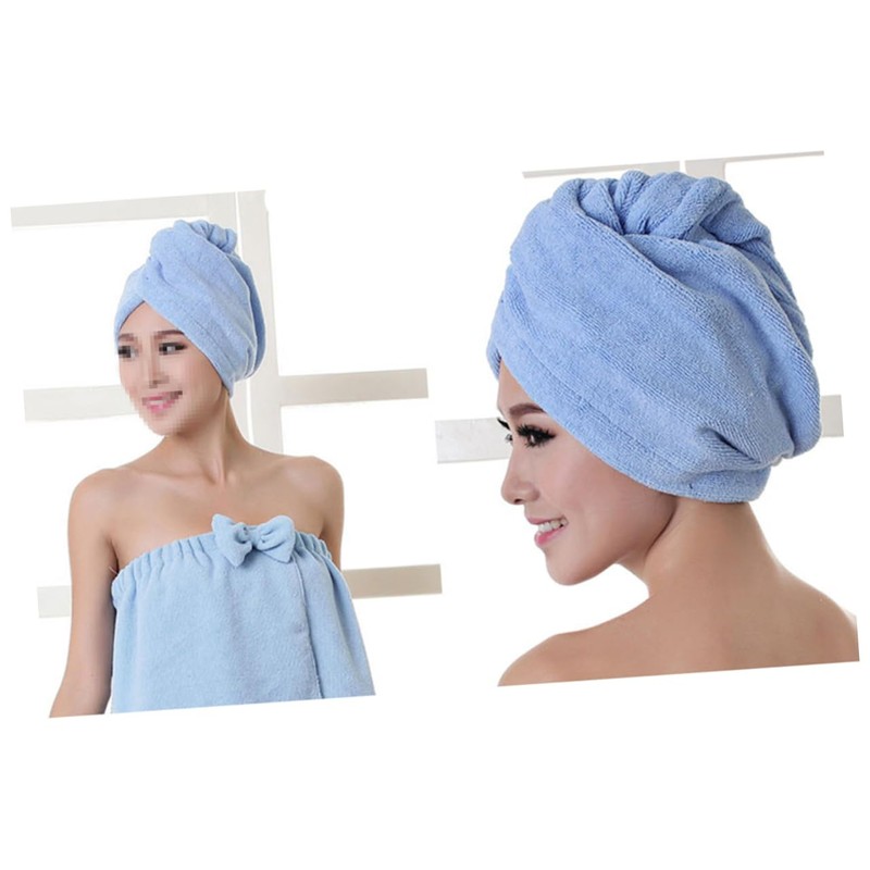 BIUDECO 70g Microfiber Hair Drying Towel Wrap Fast Drying Ultra-Absorbent