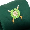 Deitert Shooting Tie Extra Long with Embroidered Emblem, Green