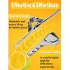 Lemon Squeezer, Stainless Steel Lemon Juicer, Hand Juicer, Manual Citrus