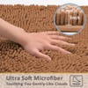 UHOUSEST Bathroom Rugs Sets 2 Piece,Plush Bath Mat Set Quick-Dry