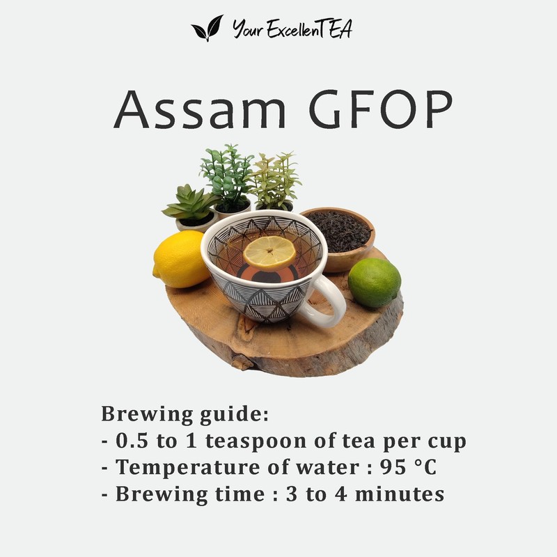 Assam Golden - Black Loose Leaf Tea Second Flush Golden