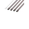 CocoStraw 4 WIDE Stainless Steel Straws + Straw hole LID