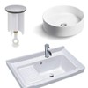 Universal Sink Plug, 40 mm Drain Plug, Height Adjustable, Made