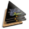 4 x Triangle Coasters - Crocodile Alligator Reptile Croc Cork
