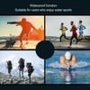 LED Digital Watch Waterproof Clear Display Breathable Strap Electronic Watch