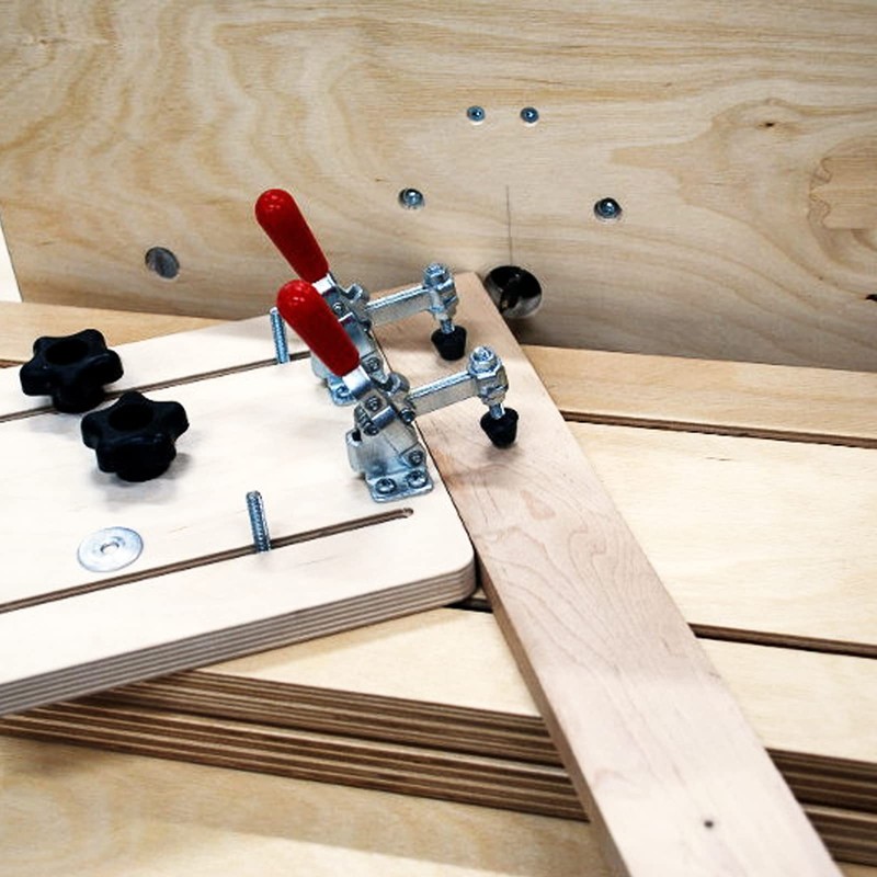 12 Pack Toggle Clamp, Adjustable Hold Down Clamps for Woodworking