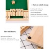 Shut The Box Dice Game 1-4 Players,Classic 4 Sided Wooden