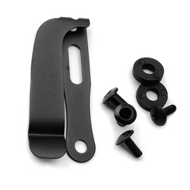 DNGRGA 1Set StainlessSteel Waist Clip K Sheath Clip Access for Kydex Holsters Clip Access Metal Clip for Kydex Holsters