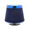 Skyplanet 76mm 3" Universal Intake Air Filter High Mesh Cone(Blue)