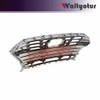 Replacement for Sonata 2018 2019 2020 Front Bumper Grill Black