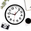 Roymnie Wall Clock Silent Non-Ticking Modern Clock Battery Operated 8