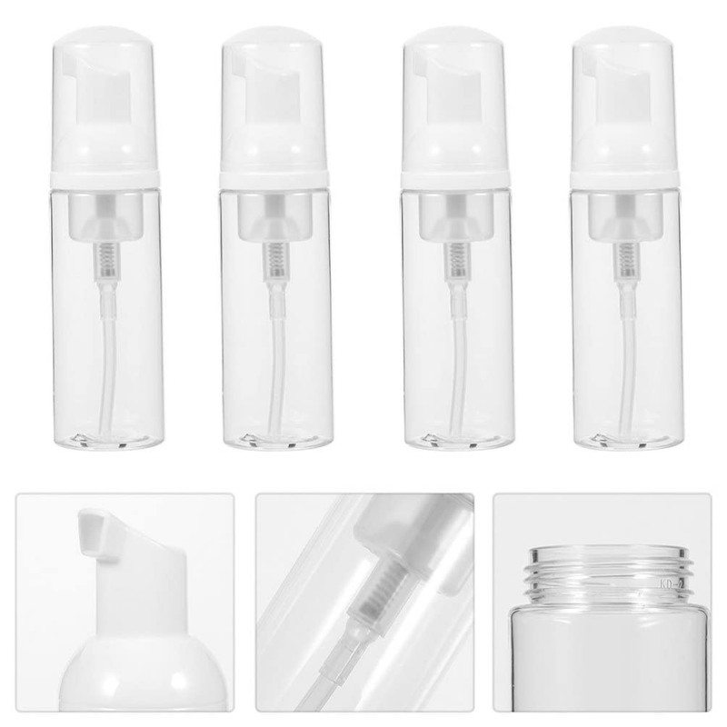 Frcolor Froth Pump Bottles 60ml Frothing Pump Bottles 20pcs Empty