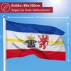 PHENO FLAGS Mecklenburg-Vorpommern Flag 90 x 150 cm - Weatherproof