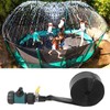 Outside Trampoline Sprinkler Adjustable Heavy Duty Waterpark Sprinkler Fun Summer
