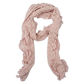 Invero, Merino Scarf Lilly 100% Wool, Powder, 30X180 cm