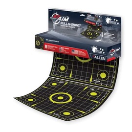 EZ-Aim™ Pull-N-Shoot Splash 12 inch x 12 inch Sight Grid Target Roll by Allen®, 8 Pieces Per Pack