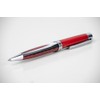 Hörner Vulcanus Ballpoint Pen, High-Quality Pen, Black, Red, White, Metal