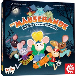 Game Factory 646058 The Mouse Band, Cooperative Children's Game, Family Game, Memory Game, Memory Game for Children from 4 and 6 Years