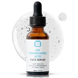 OMIC OMIC 10% Tranexamic Acid Serum for Face - 1 fl oz / 30ml - Skin Brightening Serum, For Brown Spots, Even Out Skin Tone - with Hyaluronic Acid, Glycerin, Natural formula