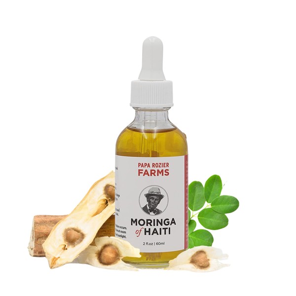 Papa Rozier Farms Moringa Oil of Haiti 2oz - Grown