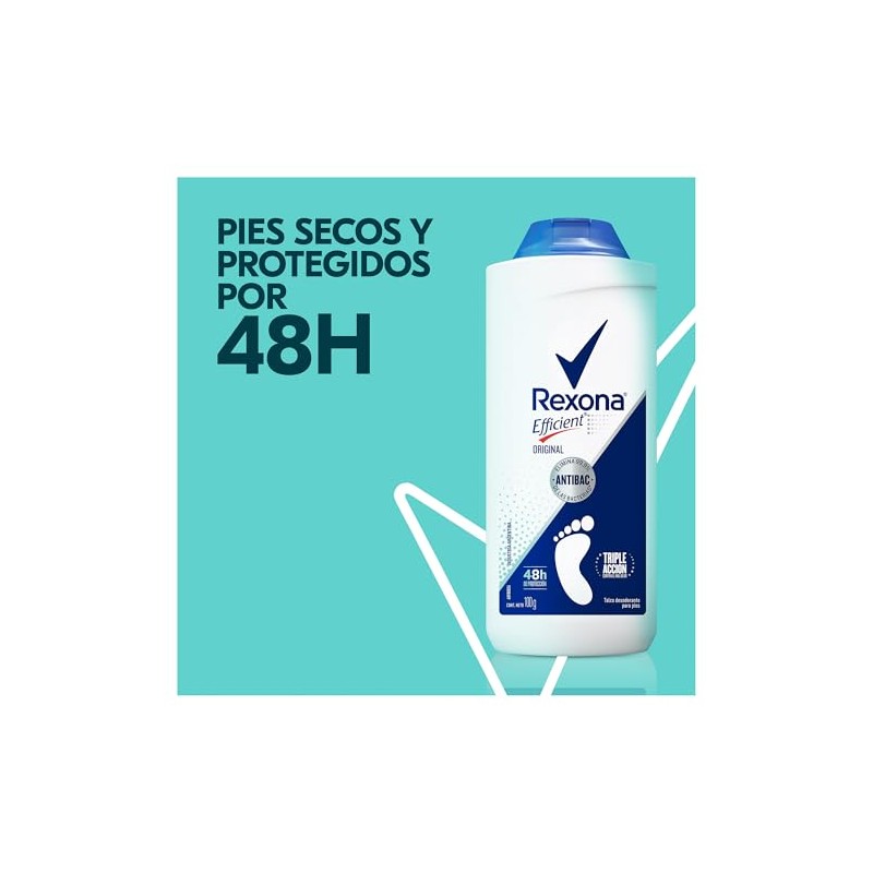 Rexona Efficient Original Desodorante para Pies - 1 x 200