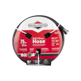 Briggs and Stratton 8BS75 75-Foot Premium Heavy-Duty Rubber Garden Hose