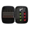Hy-Pro Darts Set - 22g Steel Tip Darts, 6x Aluminium