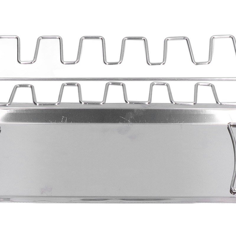 Chicken Wing Leg Rack Stainless Steel Foldable BBQ Rack Portable