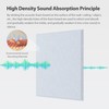 Amantech 12 Pack Acoustic Panels Self Adhesive Sound Proof Foam,