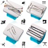 Magnetic Wrist Sewing Pincushion with 100 Pieces Sewing Pins Set