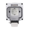 Outdoor Socket IP66 Weatherproof German Outdoors Outlet for Gardens Workshops
