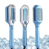 Hair Straightener Brush Ice Therapy Professional Negative Ion Cold Wind