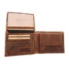 Jockey Club Genuine Leather Biker Wallet Horizontal Hunter Leather Wallet