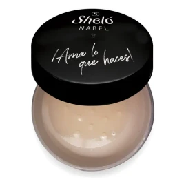 Polvo De Arroz Sheló Nabel Sellador De Maquillaje Tono Natural
