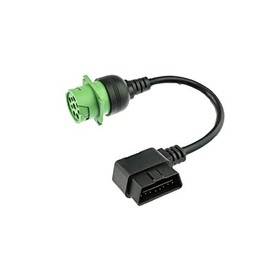 OBD-II/J1962 to J1939/9-Pin Type II Right-Angle Adapter