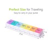 Weekly Pill Organizer, BPA Free, 7 Day Pill Box Case