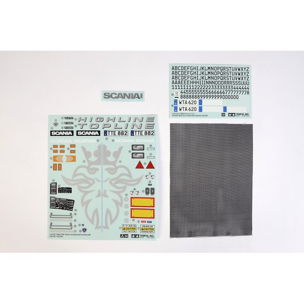 Tamiya 309495581 - Sticker Beutel Scania R620 6 x 4