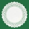 Hygloss Products Round Paper Doilies - Decorative, White Lace Doilies