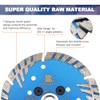 Diamond Granite Cutting Blade 9"- BRSCHNITT Diamond Saw Blade Cut