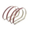1/2 Inch x 18 Inch Sanding Belts, 40 Grits Aluminum